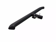 Black Horse Blade Rear Black Bumper Guard Hitch Step Fits - 48 Long Black Horse Blade Rear Black Bumper Guard Hitch Step Fits - 48 Long