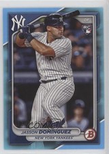 2024 Bowman Sky Blue Border 29/499 Jasson Dominguez Jasson Domínguez #17 14dl
