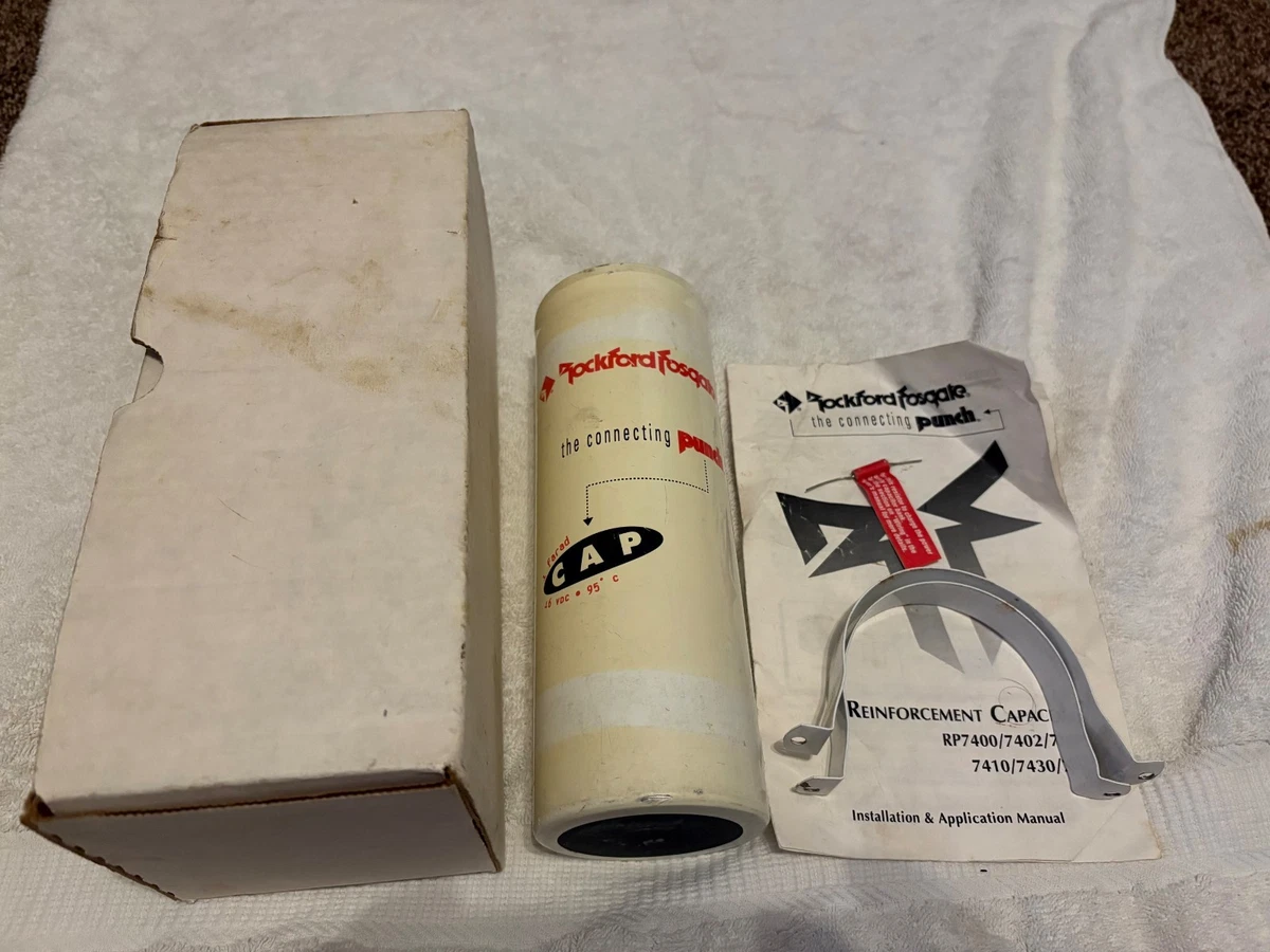 Rockford Fosgate 1 Farad Car Audio Capacitors for sale | eBay