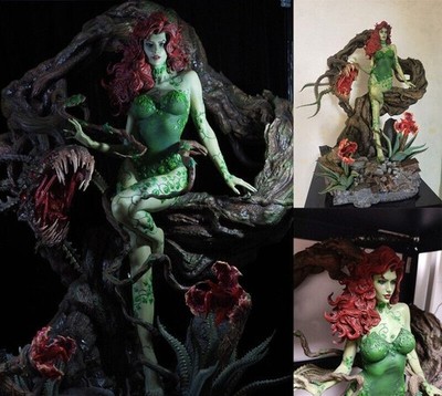 P1S Prime 1 Studio Poison Ivy Statue Figurine Resin Model Collections 1/4 EX Ver