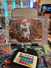 2023 Panini Prizm Football Silver Fireworks Disco Josh Jacobs - Raiders