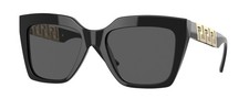 LENSES ONLY  Versace VE4418F, Gray Lens. New. Light Blemishes Circled.