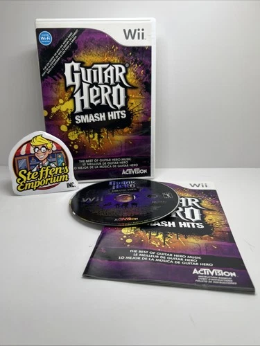 Guitar Hero: Smash Hits (Nintendo Wii 2009) CIB