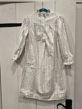 NWT Vintage Sears 100 Cotton Flannel Nightgown Floral Women s Small