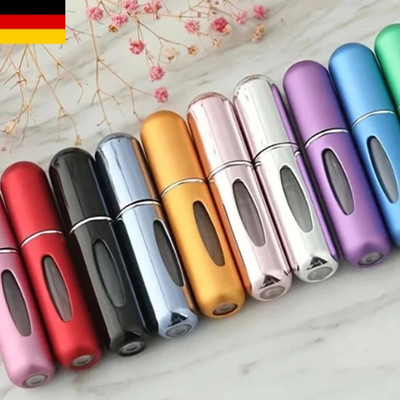 5X Refillable Perfume Bottles, Perfume Atomizer Bottles, 5ml Travel Perfume Bott