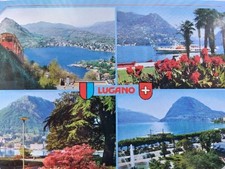 AK, Ansichtskarte, Lugano, Tessin, Schweiz