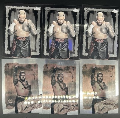 Solo Sikoa WWE Insert Festival Fury Rodeo Rebels Topps Chrome Cactus Jack (6)