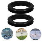 4 Pcs Silicone Umbrella Ring Outdoor Patio Accessories Parasol Hole