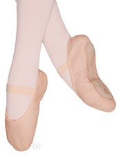 A2001c Eurotard Child Tendu Full Sole Leather Ballet Shoe US 9.5 PINK M