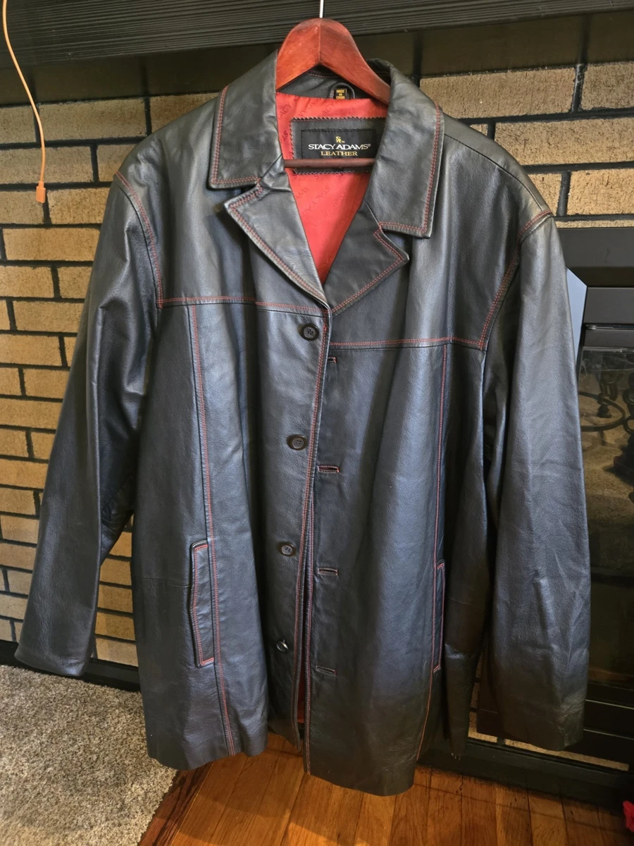Stacy Adams Coats, Jackets & Vests Leather Outer Shell for Men for