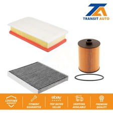 Air Cabin Engine Cartridge Oil Filters (3 Total) Kit For Volkswagen Atlas Cross