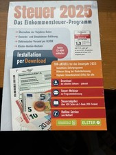 ALDI Steuer 2025 NEU und OVP Einkommensteuer-Programm -Installation per Download