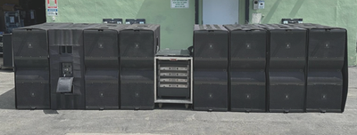 8) JBL VTX G28 Dual 18