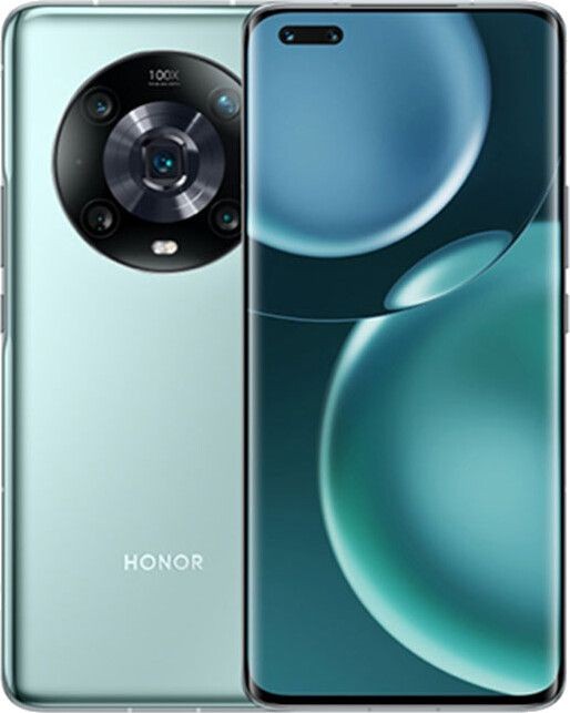 Honor Magic4 Pro 5G 256 Go Bleu Cyan Reconditionné Très bon état