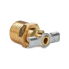 ½" RV Water Heater Replacement Drain Valve - Durable Brass Construction