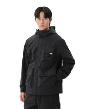 Snow Peak Cample Utility Windbreaker size L GS-S25SMCWB10 perfect for camping