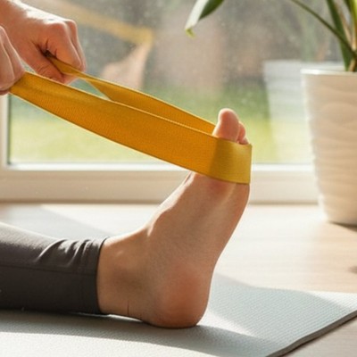 Balanceboard-Gurt rutschfest Trainingsgurt-Set aus Holz für Mind-Body Practice