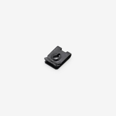 Mutter M4.2 schwarz einfache Montage Roller NUT241 Stahl unten SCHLOSS KLEMM GEFLANSCHT