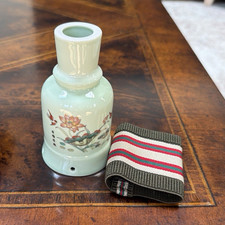 Celadon Ceramic Moxibustion Burner Jar Pot Mugwort Moxa Therapy Massager Strap