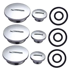 Three Set Of Quad Engine Stator Side Cover Caps W/Seals 50cc 70cc 90cc 110cc 