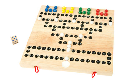 Legler 9954 Barrikade Malefitz Gesellschaftsspiel 25x25 cm Holz
