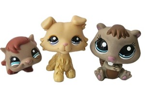 Littlest Pet Shop #1194 Authentique – Chien Collie – Hasbro LPS – Occasion