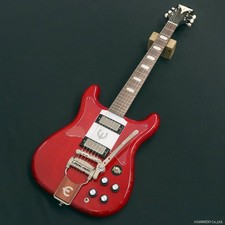 Guitarra Eléctrica Epiphone Crestwood Personalizada, Cereza Usada