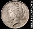 1924 Silver Peace Dollar - Choice Gem Brilliant Uncirculated+++  Lustrous  #K29