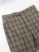 Vtg 60s 70s Pants 36x30 Sansabelt Jaymar Polyester Plaid Flair Leg Golf Retro