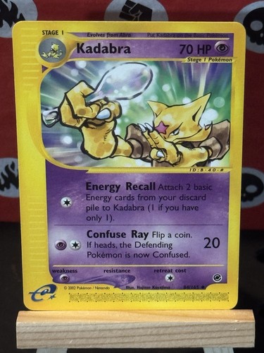 Pokemon Card - Kadabra Expedition 84/165 Uncommon
