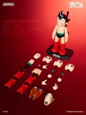 GONG ASTRO BOY Astroboy Might Atom Alloy 22.5cm Action Figure