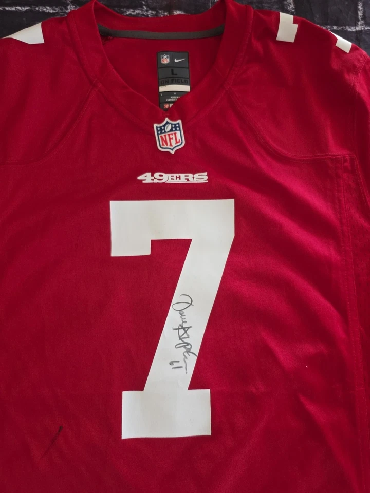 Camiseta Nike Colin Kaepernick San Francisco 49ers NFL TAMANHO GRANDE MASCULINA - Imagem 2 de 4