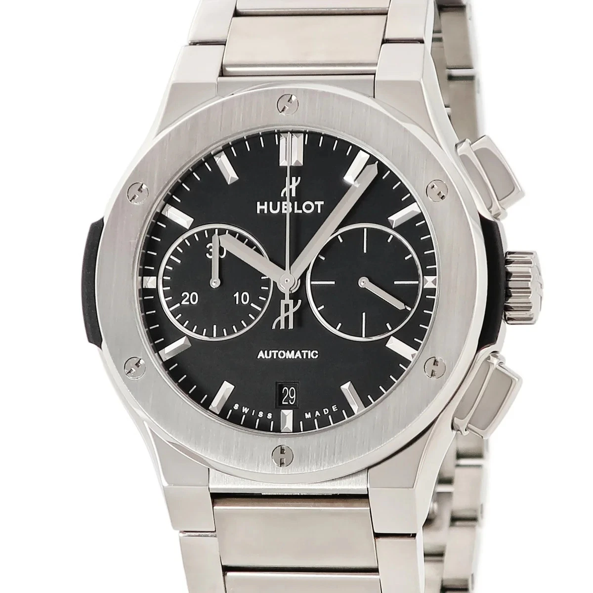 Hublot — Hublot Classic Fusion Chronograph 520.NX.1170.NX Titanium 45mm Automatic #HDW304