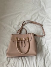Pink Handbag with Detachable Straps