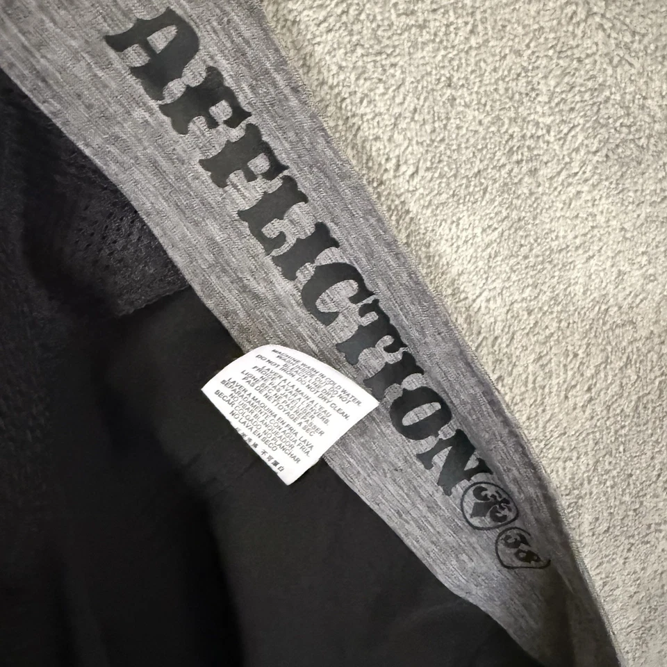 Pantalones Cortos de Tabla Affliction Hombres 38 Negro Gris Camuflaje Calavera EE. UU. Surf Gimnasio Estilo Rock Foto 3 de 4