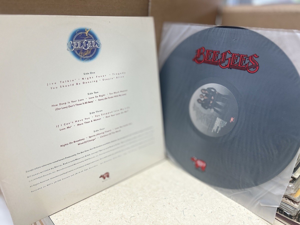 RARE 2LP 3 Fold Bee Gees Greatest Like New Record NO scratches No