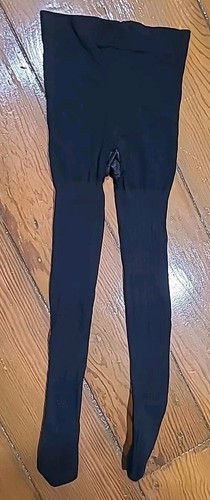 Leggs Wear Size A Black Stripe, Body Shaping Tights Formal Business Pantyhose - Picture 3 of 4