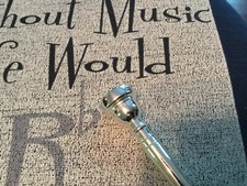 APOLLO TRUMPET MOUTHPIECE. JUST RE-SILVERED