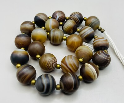Beads Jewelry Luk Mik Dzi Beads Rare Large Ancient Tibetan Luk Mik