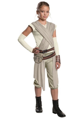 Star Wars: The Force Awakens Child / Kid Deluxe Rey Halloween, Cosplay, Dress up