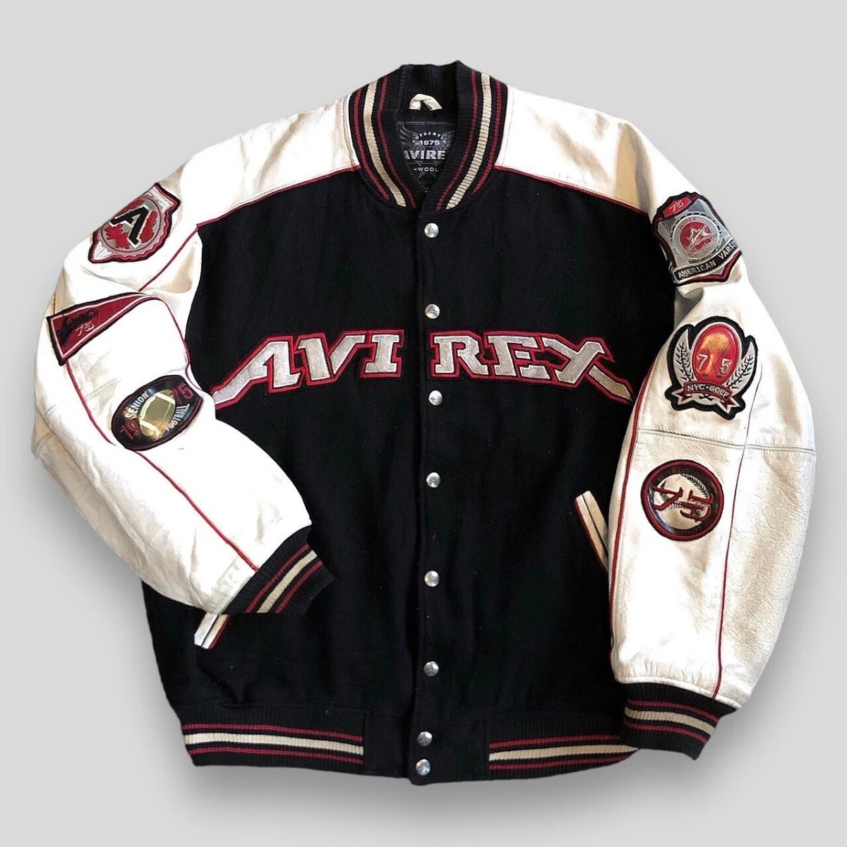 Avirex clearance wool jackets