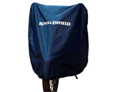 Genuine Royal Enfield Navy Blue Water Resistant Bike Cover 1990643