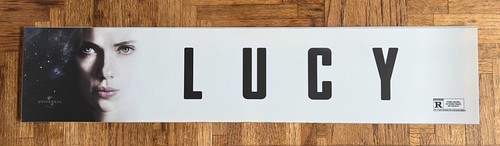 LUCY (2014) Mylar 5x25 POSTER selten ORIGINAL Scarlett Johansson