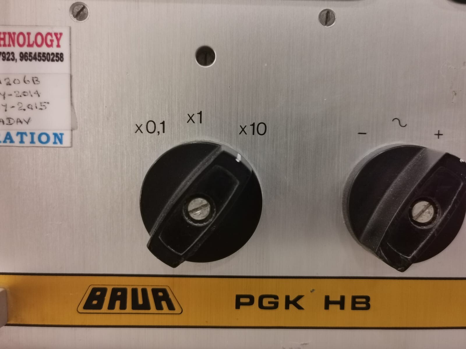 BAUR PGK 70 HB BAUR PGK 70 HB-83101206B/83101206H -220V/50Hz 50 KVAC/70KVDC HV Test Set 6