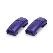 4Pairs Shoelace Buckle Magnetic No Tie Lock , Convenient Shoe Buckle Purple