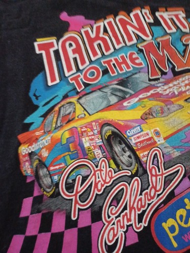 Vintage Peter Max Tribute To Dale Earnhardt Sr Takin' It To The Max T-Shirt XL - Picture 3 of 8