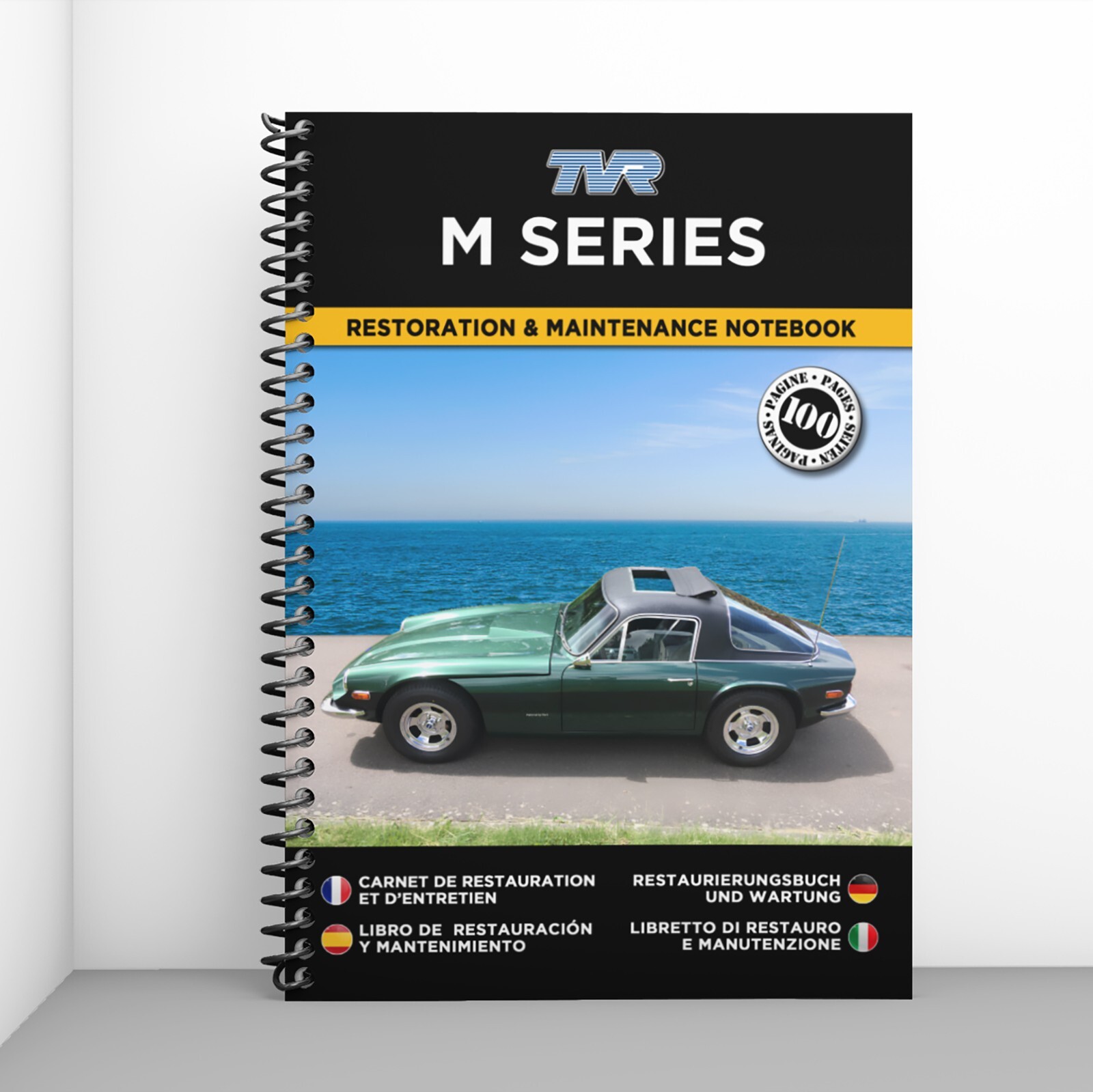 Carnet de restauration TVR M Series pour collectionneur et mécanicien