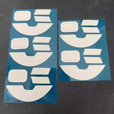 2pcs Wired Gaming Mouse Smooth Stickers Gaming Foot Stickers Foot pad for Razer