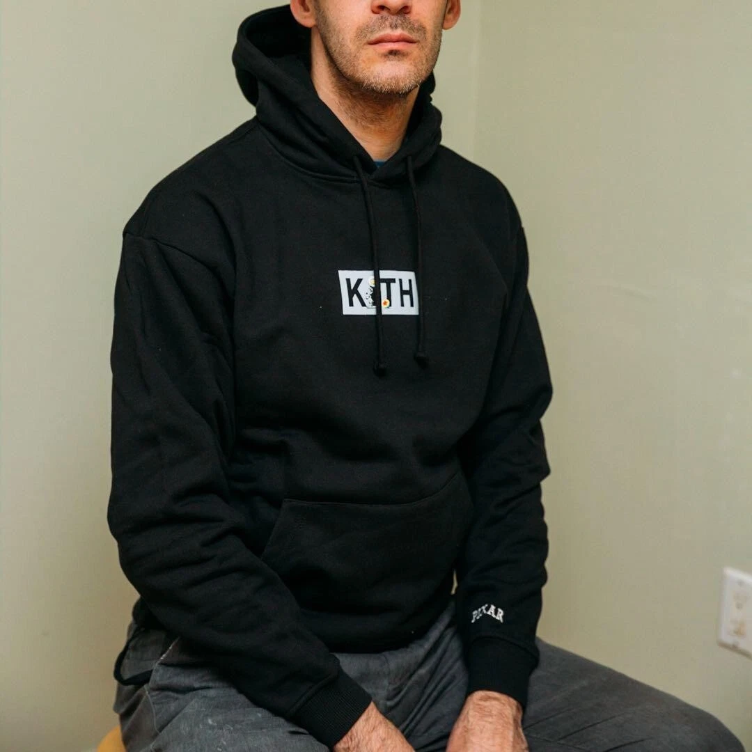 KITH x Pixar Box Logo Hoodie Black Size XL *NEW* from Japan | eBay