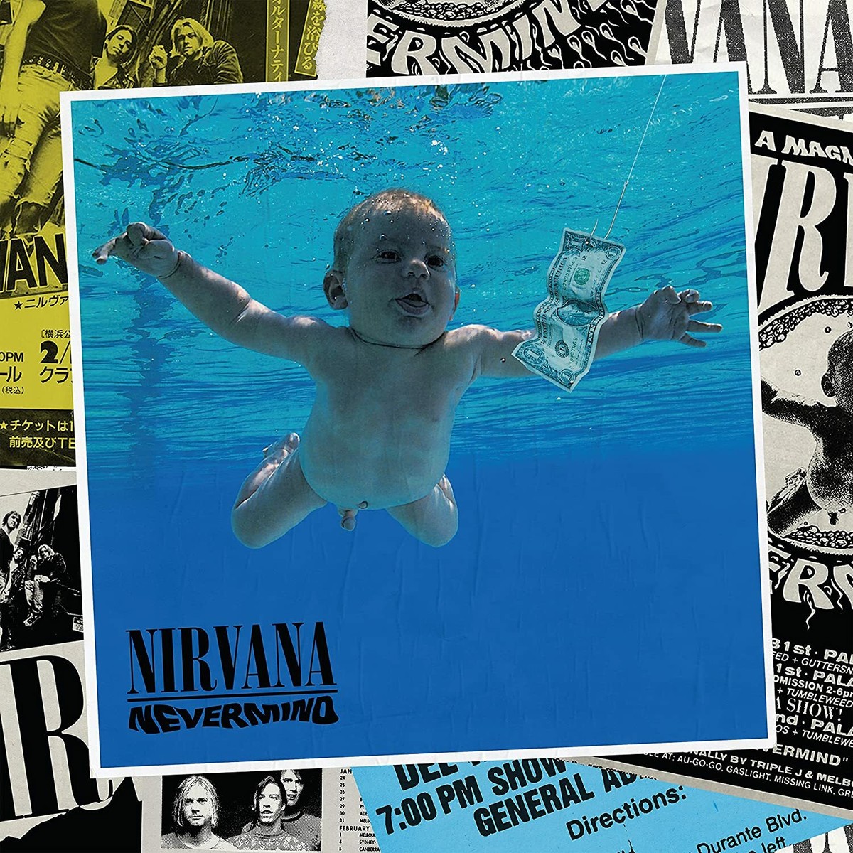 Nirvana Nevermind 30th Anniversary Super Deluxe 5 CD + Blu-ray NEW